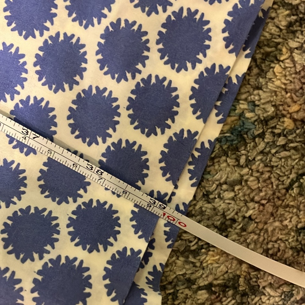 Talbots Blue and White Patterned Dress - Picture 5 of 7